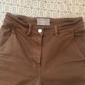 Everlane Pants - Everlane wide leg crop ochre 4 Everlane Pants - Everlane wide leg crop ochre 4